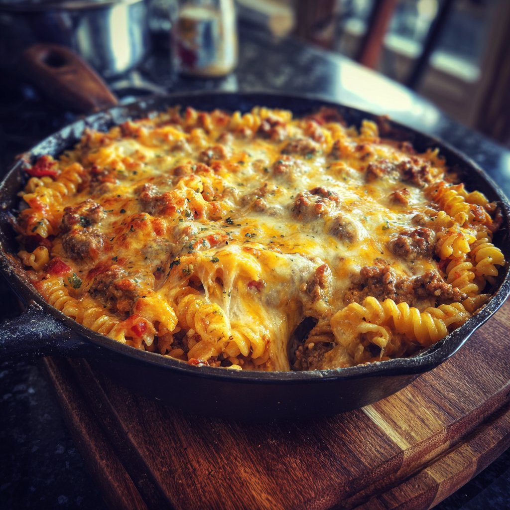 Comforting Taco Pasta Bake