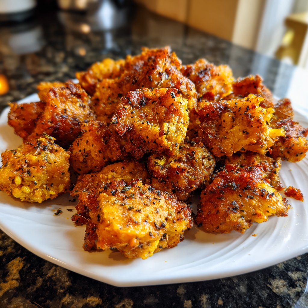 Spicy Crawfish and Sausage Bites