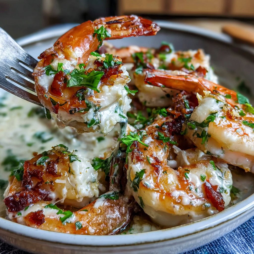 Creamy Garlic Shrimp