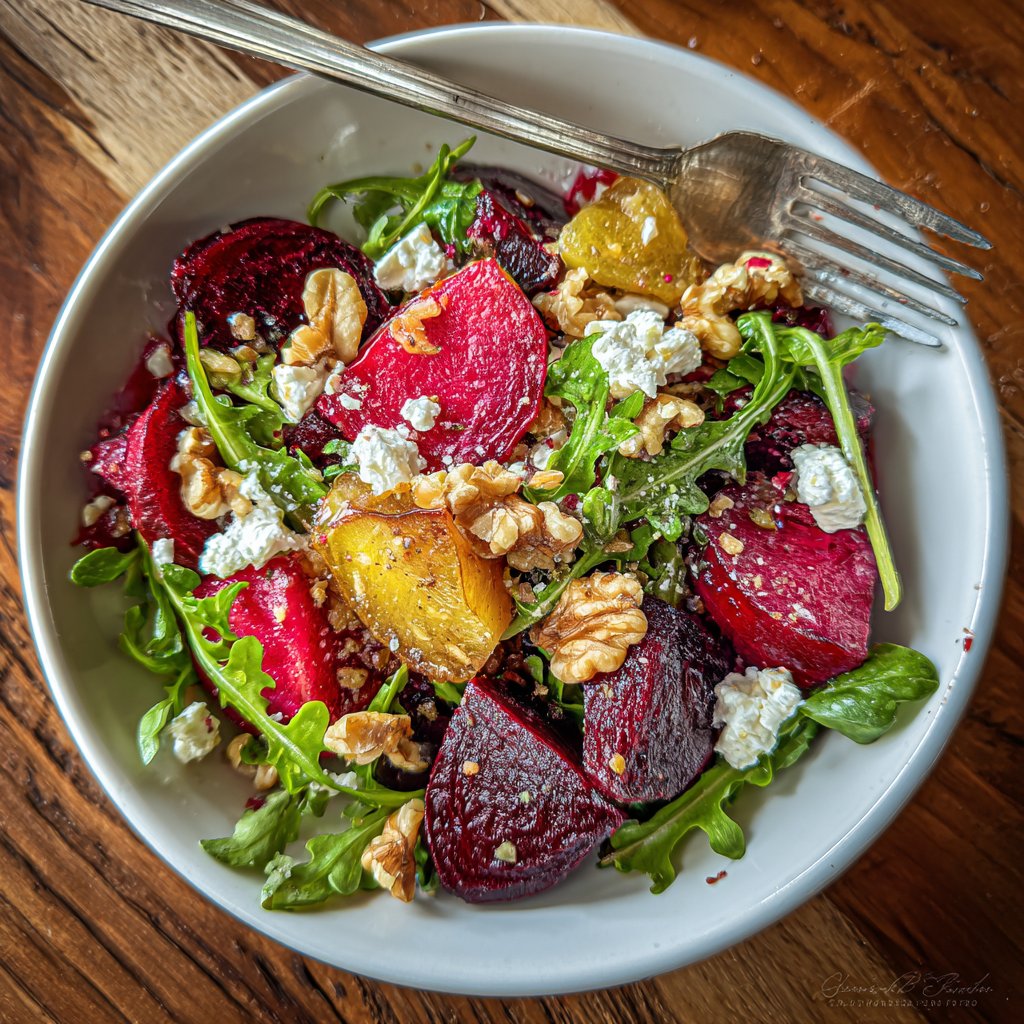 Arugula and Beet Salad Twist