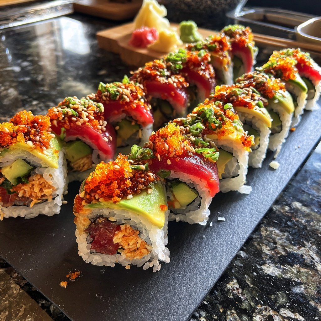 Global Japanese Sushi Rolls