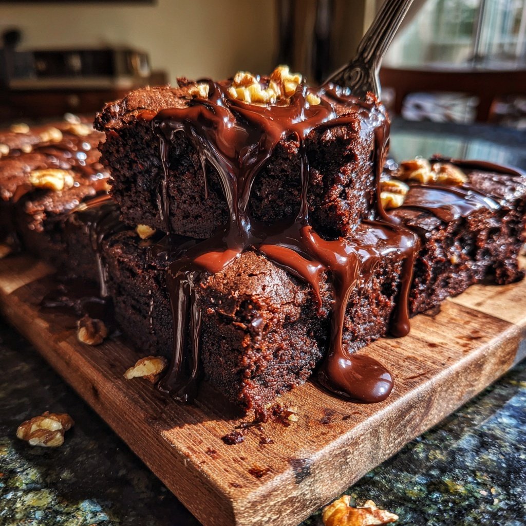 Dessert Chocolate Fudge Brownies