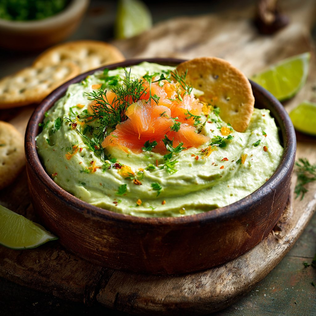 Creamy Avocado Salmon Spread